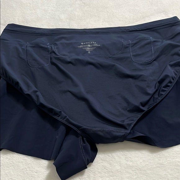 Women's Navy Blue Athletic Shorts - Picture 9 of 12